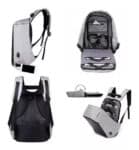 Mochila Para Notebook 15 Anti-furto Swiss Move - Cinza