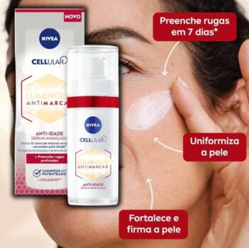 NIVEA Sérum Facial Cellular Luminous 630 ANTIMARCAS Anti-idade 30ml