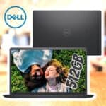 Notebook Dell Inspiron I15-I120K-U15P 15.6″ Full HD 12ª Geração Intel Core i3 8GB 512GB SSD Linux Preto
