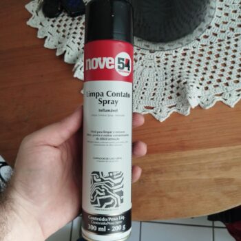 Nove54, Limpa Contato Spray 300 Ml/200 G Inflamável