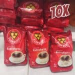 Pack de Café Torrado e Moído Extra Forte, Pacote 500g, 10 unidades, 3 Corações