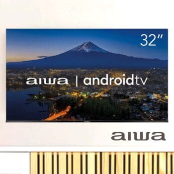 Smart Aiwa 32″ Android, HD, Comando de voz, Dolby Áudio, HDR10 – AWS–32-BL-02-A