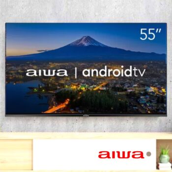 Smart Aiwa 55″ Android, 4K, Borda Ultrafina, Dolby Vision & Atmos – AWS-55-BL-01-A