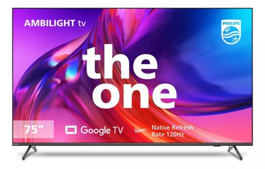Smart Tv 75'' The One Ambilight 4k Google Philips Bivolt