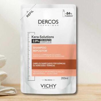 Vichy Dercos Refil Shampoo Kera Solutions 200Ml