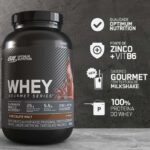 Whey Protein Gourmet 100% 900g Optimum Nutrition Sabor Chocolate