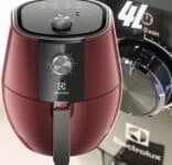 Air Fryer Electrolux 4L Vermelha Grand Efficient 1400W por Rita Lobo (EAF31)
