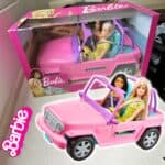 Barbie Veículo para Boneca Jeep com Boneca e amigo