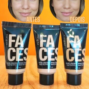Base Líquida Checkmatte Faces ( várias tonalidades )