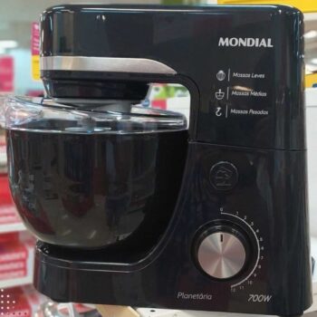 Batedeira Planetária, Mondial, Preto, 700W, 220V - BP-03-B