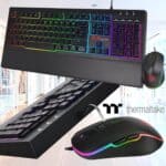 Combo Teclado+Mouse Tt Challenger Elite RGB - CM-CEL-WLXXMB-PB