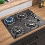 Fogão cooktop gás Itatiaia NG 4 bocas preto 127V/220V