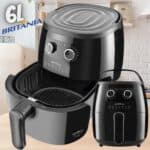 Fritadeira Air Fryer Sem Óleo Britânia BFR22PG, 6L, 1500W, 127V, Preto – 63801068