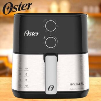 Fritadeira Elétrica Oster OFRT520 Compact 4,6L - Inox