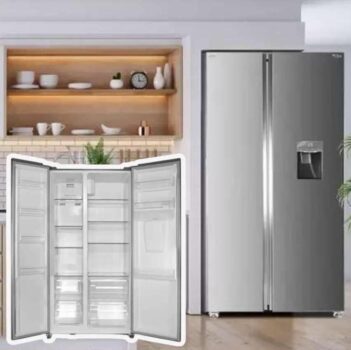 Geladeira inverter frost free Philco PRF535ID cinza com freezer 434L 127V