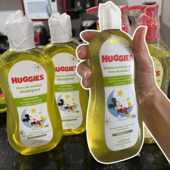 HUGGIES Shampoo Infantil Huggies Chá De Camomila - 400Ml