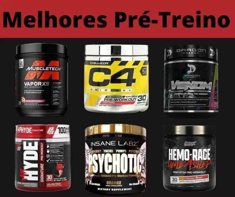 Melhor Pré Treino: Conheça os 10 Melhores do Mercado em 2024