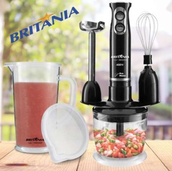 Mixer 3 Em 1 Bmx400p 400w Preto Britânia 110v