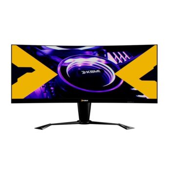 Monitor Gamer KBM! GAMING MG800 34", Ultrawide, 180Hz, QHD, 1ms, DisplayPort e HDMI, Adaptive Sync, 95% SRGB - KGMG80034PT
