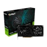Placa de Video RTX 4060 Dual Palit NVIDIA GeForce, 8GB GDDR6, RGB, 128bit, G-Sync, Ray Tracing, DLSS – NE64060019P1-1070D