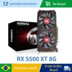 Placa de Vídeo RX 5500XT 8GB Veineda