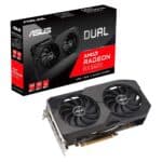 Placa de Vídeo RX 6600 V2 ASUS Dual AMD Radeon, 8GB GDDR6 - 90YV0GP2-M0NA00