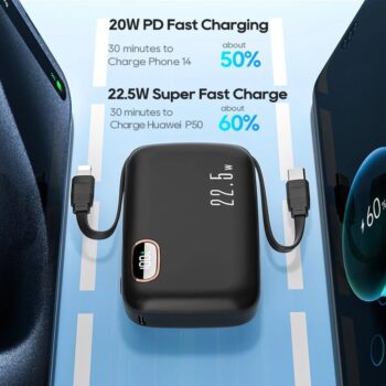 Power Bank Kuula 22.5W - 10.000mAh