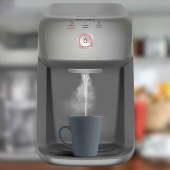 Purificador de Água Electrolux, Quente / Natural / Gelada, Compressor + Bandeja Removível, 127V, Prata - PH41X