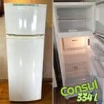 Refrigerador Consul Cycle Defrost Duplex 334 litros CRD37EB - 220V