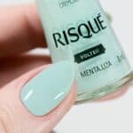 Risqué Esmalte Menta.Liza Cremoso 8Ml