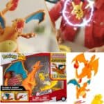 SUNNY, Pokémon, Figura De Luxo, Chama e Vôo do Charizard