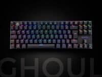 Teclado Mecanico Mancer Ghoul Mk2 Rgb Abnt2 Switch Marrom