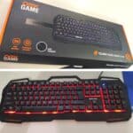 Teclado Multimidia Oex Gamer Fusion c/ 19 teclas anti-ghosting e Led USB TC204