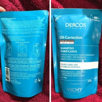 Vichy Dercos Refil Shampoo Oil Correction 200G