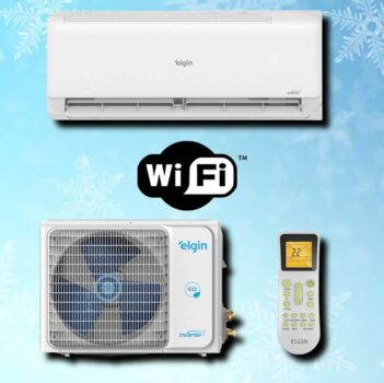 Ar-cond Split Inverter Ii 9000 Elgin Eco Wi-fi Hw Frio 220v