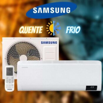 Ar-condicionado Split Samsung Digital Inverter Ultra 12.000 BTUs Quente e Frio AR12BSHZCWKNAZ Branco 220V