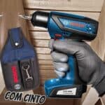 Bosch Parafusadeira Furadeira GSR 1000 Smart 12V com cinto para ferramenta