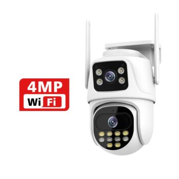 Câmera de Segurança Externa BOAVISION Visão Dupla WIFI 4mp