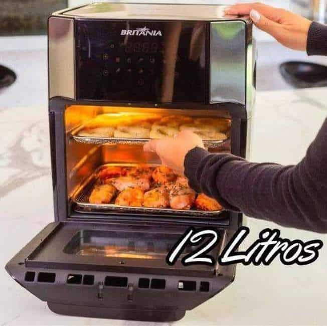 Fritadeira Air Fryer Oven BFR2100 4 em 1 1800W Britânia