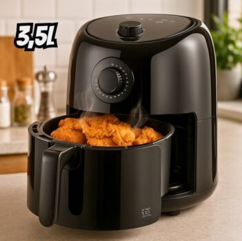 Fritadeira Elétrica Air Fryer 127v 3,5l 1350w Multi - Go215 Cor Preto