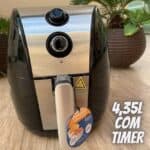 Fritadeira Elétrica sem Óleo/Air Fryer Britânia - BFR40PI Preta 4,35L com Timer