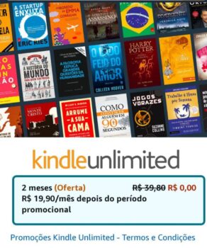 KINDLE UNLIMITED - 2 meses grátis!