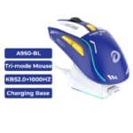 Mouse Gamer Dareu A950-L Tri Mode com base de carregamento