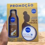 NIVEA Kit Beleza Radiante – Hidratante Desodorante Corporal Cuidado Intenso 200ml + Hidratante 7 em 1 100g