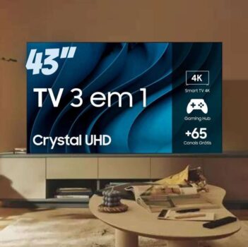 Samsung Smart Tv 43'' Crystal Uhd 4k 43cu8000 2023