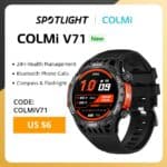 Smartwatch COLMI V71 Cupom