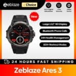 Smartwatch Zeblaze Ares 3 Cupom