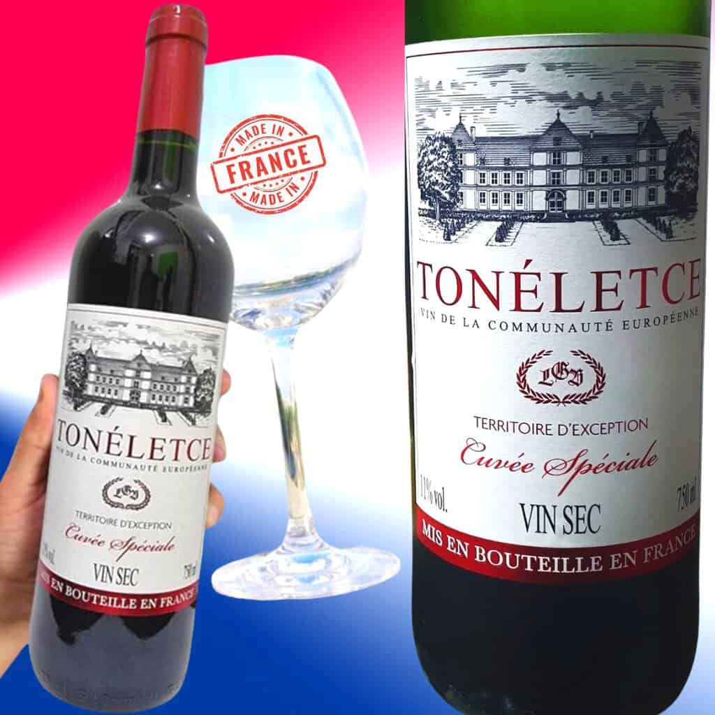 Tonéletce Vinho Tinto Francês 750Ml