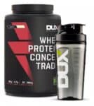 Whey Protein Concentrado, 900g + Coqueteleira Fumê, 800ml