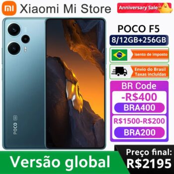 Xiaomi POCO F5 - Estoque no Brasil